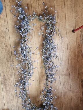 Lavender Blue Bead Garland